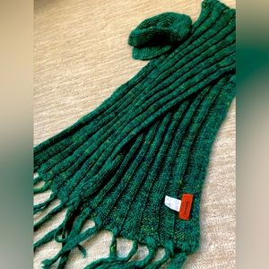 Missoni hat and scarf set